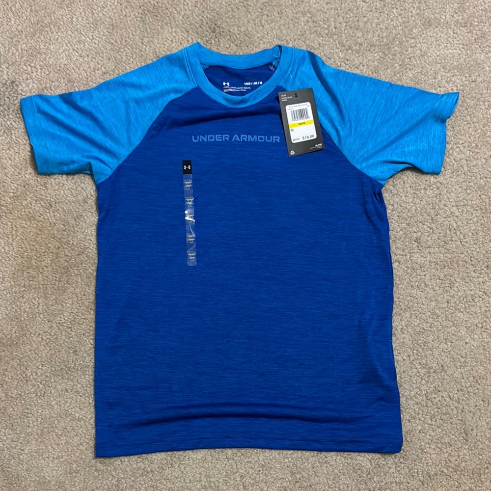 Under Armour Blue Short Sleeve Tee